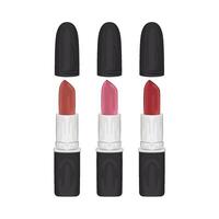 Illustration of lipstick set vector