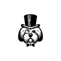 Poodle Head Logo vector