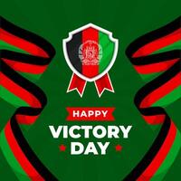 Happy Victory Day Illustration background. Celebration of Afghanistan Victory Day. eps 10 vector