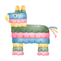 ilustración de piñata Burro png
