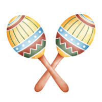 illustrazione di maracas png