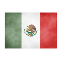 Illustration of the Mexican flag png