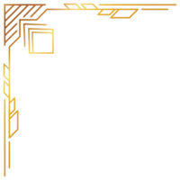 golden Technologie Ecke geometrisch Winkel png