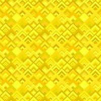 Yellow abstract geometrical diagonal square tile mosaic pattern background - floor graphic vector