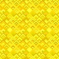 Yellow abstract geometrical diagonal square tile mosaic pattern background - floor graphic vector