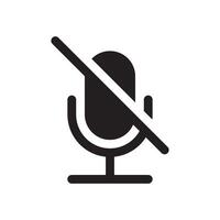 mute audio icon app flat vector