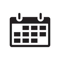 calendar schedule icon illustration vector