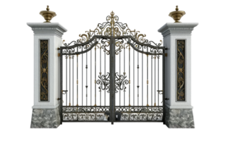 Security Gate on transparent background png