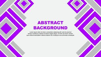 Abstract Background Design Template. Banner Wallpaper Illustration. Purple vector