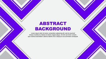 Abstract Background Design Template. Banner Wallpaper Illustration. Deep Purple vector