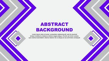 Abstract Background Design Template. Banner Wallpaper Illustration. Deep Purple Design vector