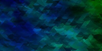 Light Blue, Green background with triangles. vector