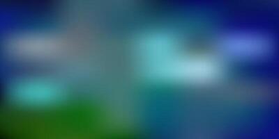 Light blue, green blurred background. vector