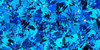 ligero azul textura con aleatorio triangulos. vector