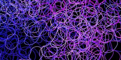 Dark pink, blue template with abstract forms. vector