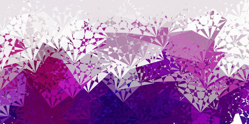 Light Pink template with triangle shapes.