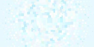 Light BLUE layout with lines, rectangles. vector