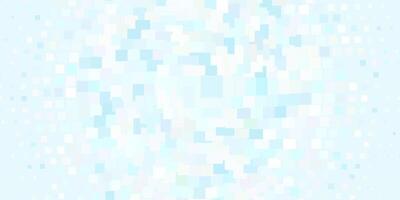 Light BLUE layout with lines, rectangles. vector