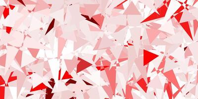 Light Orange texture with random triangles. vector