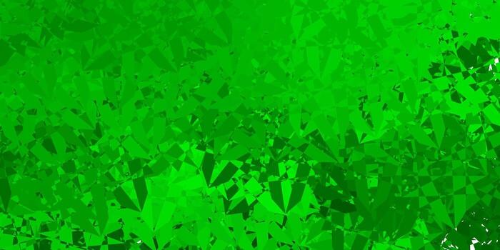 Light Green, Yellow background with polygonal forms. vector