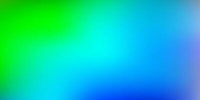 Light blue, green blurred backdrop. vector