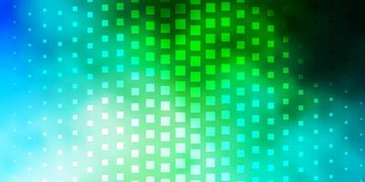 Light Blue, Green backdrop with rectangles. vector