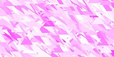 Light pink, yellow background with polygonal forms. vector