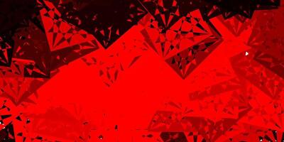 Dark Red texture with random triangles. vector