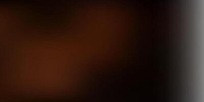 Dark brown gradient blur template. vector