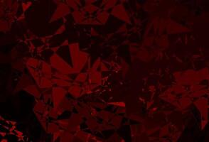 Dark Red texture with memphis shapes. vector