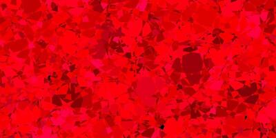 Dark Pink texture with random triangles. vector