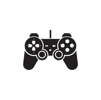 juego controlador ilustración diseño. juego controlador icono de moda silueta estilo diseño. ilustración vector