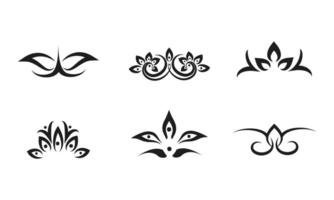 luxury ornamental elements collection vector