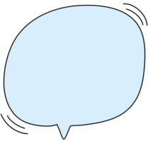 Circle speech text png