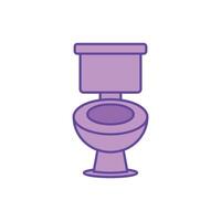 Toilet Icon Template Illustration Design vector