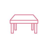 Table Icon Template illustration design vector
