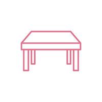 Table Icon Template illustration design vector