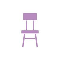 Chair Icon Template illustration design vector