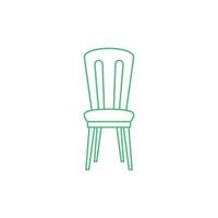 Chair Icon Template illustration design vector