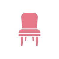 Chair Icon Template illustration design vector