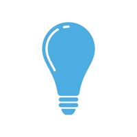 Bulb Lamp Icon Template Illustration Design vector