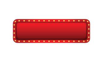 flat theater sign on white background design vector