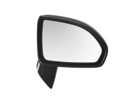 side rear view mirror on a car, transparent background png