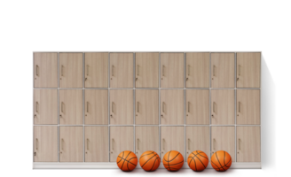 basquetebol bola armário transparente png