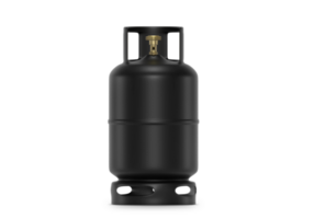 Black gas tanks, transparent background png