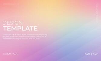 Serenity in Colorful Spectrum Gradient Background vector