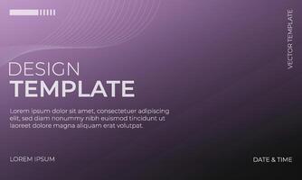 Chic Black and Lavender Gradient Background Design vector