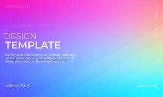 Colorful Spectrum Serenity Gradient Background Design vector