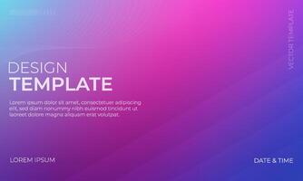 Unique Gradient Background with Blue Purple and Magenta Color Scheme vector