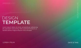 Elegant Maroon Gradient Background with Green and Magenta Hues vector